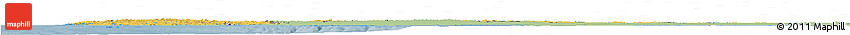 Savanna Style Horizon Map of Norway, single color outside
