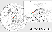 Blank Location Map of More og Romsdal, within the entire country