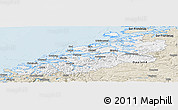 Classic Style Panoramic Map of More og Romsdal