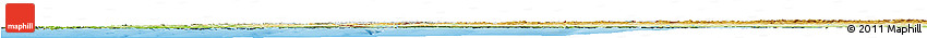 Satellite Horizon Map of Nordland, physical outside