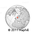 Outline Map of Ostfold