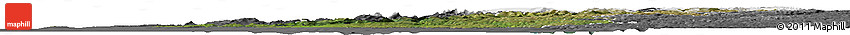 Satellite Horizon Map of Rogaland, desaturated