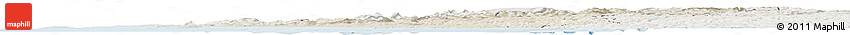 Shaded Relief Horizon Map of Rogaland, lighten Shaded Relief Horizon Map of Rogaland, lighten
