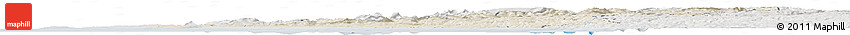 Shaded Relief Horizon Map of Rogaland, lighten, semi-desaturated Shaded Relief Horizon Map of Rogaland, lighten, semi-desaturated