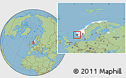 Savanna Style Location Map of Rogaland, highlighted country, within the entire country