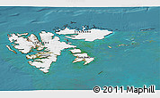 Satellite 3D Map of Svalbard