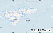 Classic Style Map of Svalbard