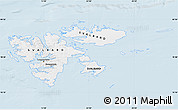 Gray Map of Svalbard