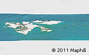 Satellite Panoramic Map of Svalbard