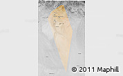 Satellite 3D Map of Al Mudhaibi, desaturated