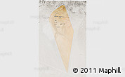 Satellite 3D Map of Al Mudhaibi, lighten, semi-desaturated