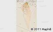 Satellite 3D Map of Al Mudhaibi, shaded relief outside