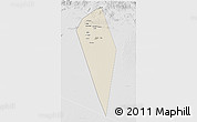 Shaded Relief 3D Map of Al Mudhaibi, lighten, desaturated