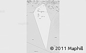 Silver Style 3D Map of Al Mudhaibi