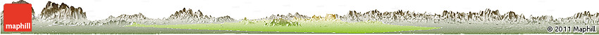 Physical Horizon Map of Al Mudhaibi, semi-desaturated