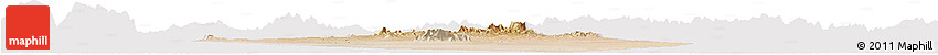 Satellite Horizon Map of Al Mudhaibi, cropped outside