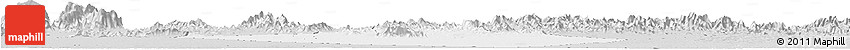 Silver Style Horizon Map of Al Mudhaibi