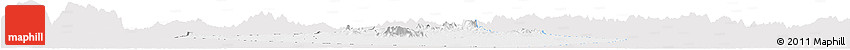 Silver Style Horizon Map of Al Mudhaibi, single color outside