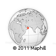 Outline Map of Al Mudhaibi
