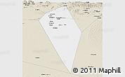 Classic Style Panoramic Map of Al Mudhaibi