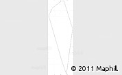 Blank Simple Map of Al Mudhaibi, cropped outside, no labels