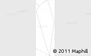 Blank Simple Map of Al Mudhaibi, no labels