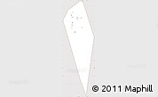 Classic Style Simple Map of Al Mudhaibi, cropped outside