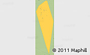 Savanna Style Simple Map of Al Mudhaibi