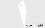 Silver Style Simple Map of Al Mudhaibi, single color outside