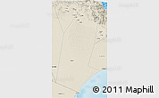 Shaded Relief 3D Map of Biddiya
