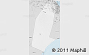 Silver Style 3D Map of Biddiya