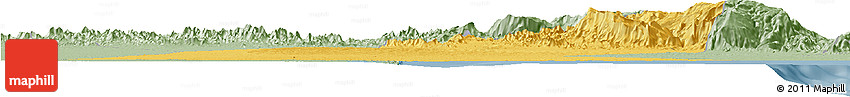 Savanna Style Horizon Map of Biddiya
