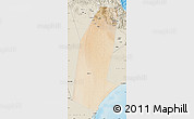 Satellite Map of Biddiya, shaded relief outside