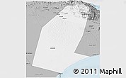 Gray Panoramic Map of Biddiya