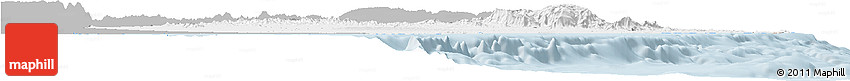 Gray Horizon Map of a Sharqiya, single color outside