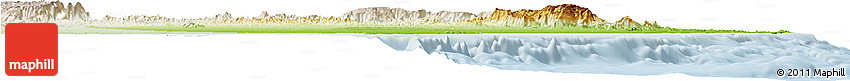 Physical Horizon Map of a Sharqiya, lighten