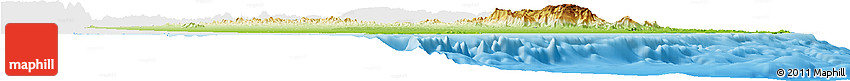 Physical Horizon Map of a Sharqiya, single color outside