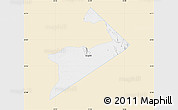 Classic Style Map of Al Buraimi, single color outside