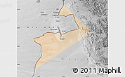 Satellite Map of Al Buraimi, desaturated