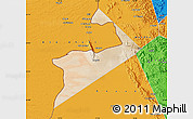 Satellite Map of Al Buraimi, political outside