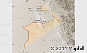 Satellite Map of Al Buraimi, semi-desaturated