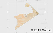 Satellite Map of Al Buraimi, single color outside