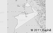 Silver Style Map of Al Buraimi
