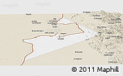Classic Style Panoramic Map of Al Buraimi