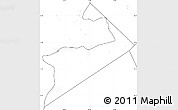 Blank Simple Map of Al Buraimi, no labels