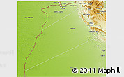 Physical 3D Map of Dhank