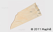 Satellite 3D Map of Dhank, cropped outside