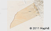 Satellite 3D Map of Dhank, lighten