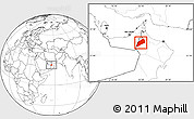 Blank Location Map of Dhank