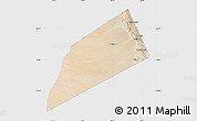 Satellite Map of Dhank, single color outside